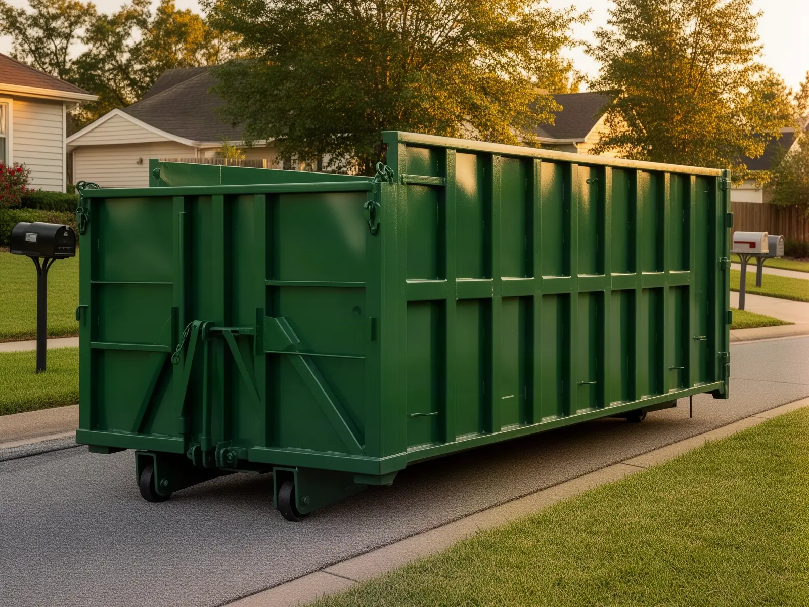 Roll-off dumpster from Big Danny's Dumpster Rental in Wahoo, NE